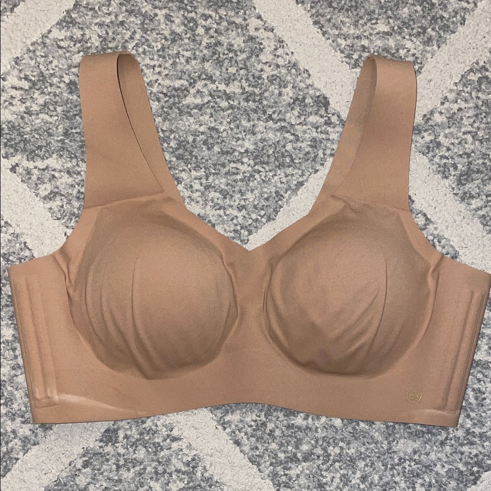 Honeylove SoftForm Bra Seamless Wireless Pullover Sand Size XL